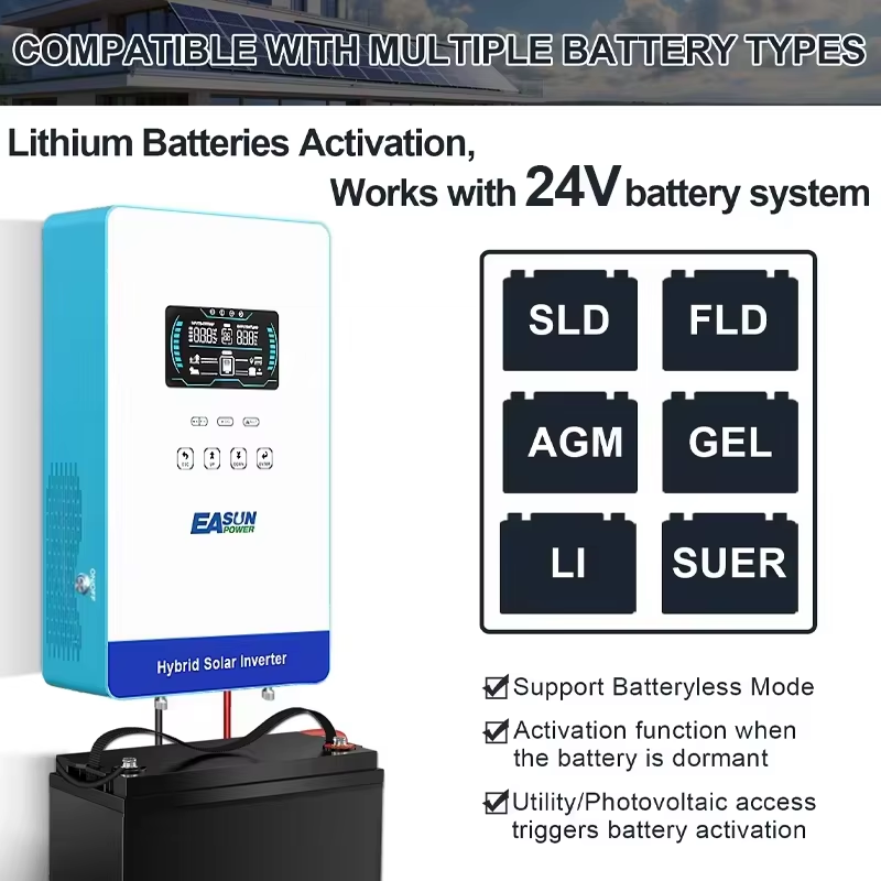 EASUN POWER 하이브리드 태양광 인버터 4KW, - Grid Tie Inverter Limiter 2000W 리뷰 및 가격