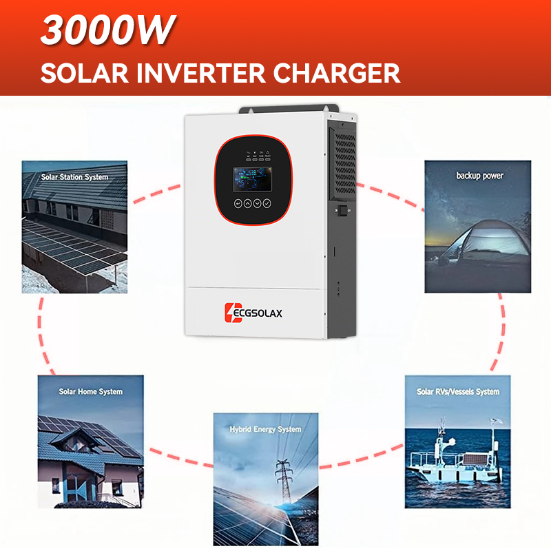 ECGSOLAX 2000W 12V MPPT 하이브리드  - Grid Tie Inverter Limiter 2000W 리뷰 및 가격